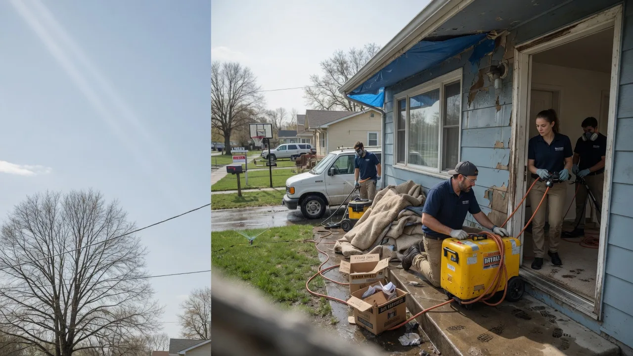 Basement Flood Cleanup in District Heights, MD near me